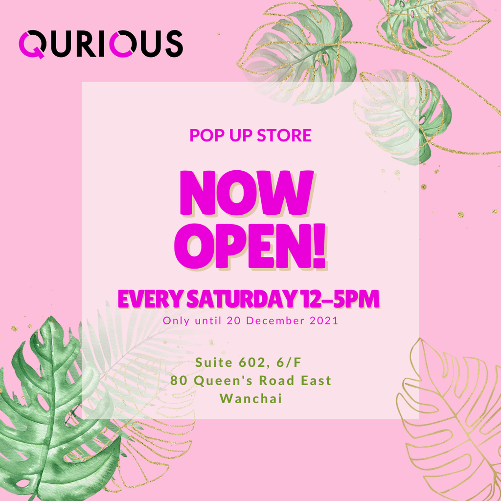 Qurious Pop Up is OPEN!